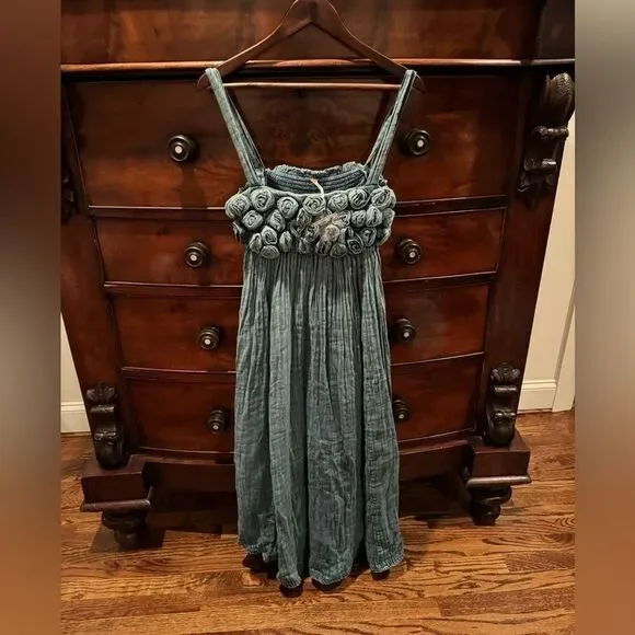 Free People Dolly Midi Dress Free People Size Small - Picture 2 of 6